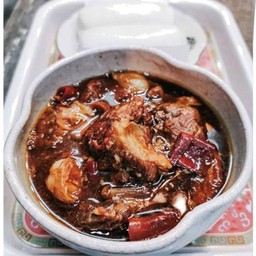 set ขาหมูหมั่นโถว