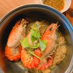 กุ้งอบวุ้นเส้น (lineman)