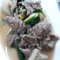 น่องลาย+ผ้าขี้ริ้วลวกจิ้ม