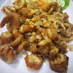 ไส้ตันทอดกระเทียม