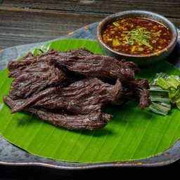 เนื้อแดดเดียวทอด