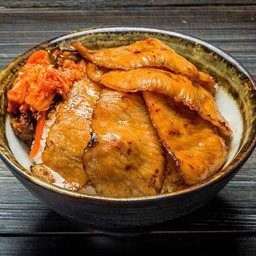 ข้าวหน้าหมูโทโร่ย่าง
