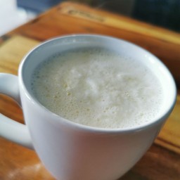 ไวท์มอลต์นมสดร้อน