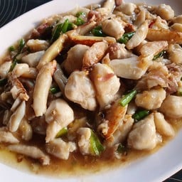 เนื้อปูผัดพริกขี้หนู