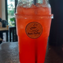 น้ำสตอเบอรี่โซดา