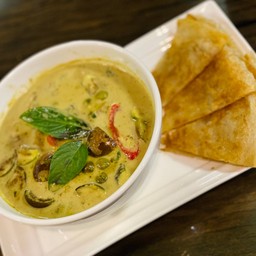 โรตีแกงเขียวหวาน