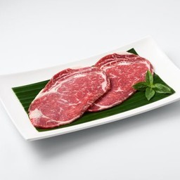 เนื้อริบอายไทยวากิว 100 กรัม อาบน้ำเนื้อ