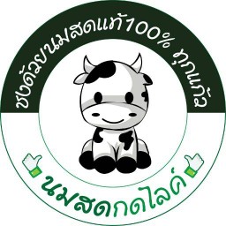 นมสดกดไลค์ นอกตลาด5ม. เลียบคลองถนน