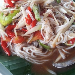 ตำซั่วปู-ปลาร้า