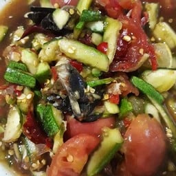 ตำแตงปู-ปลาร้า