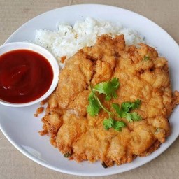 ข้าวไข่เจียวหมูสับ