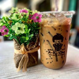 A ki cha ชานมไข่มุก 19฿ สาขาจันทรเกษม  สาขาจันทรเกษม