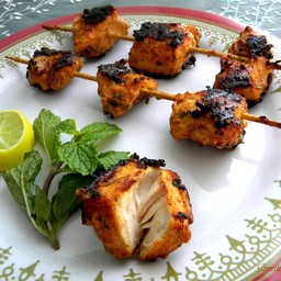 Chicken afghani kabab