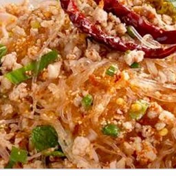 ลาบวุ้นเส้นหมูสับ