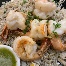ข้าวผัดกุ้งแชบ๊วย