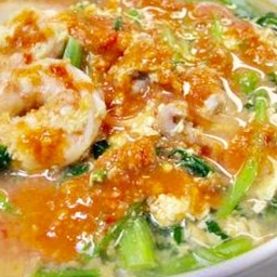 สุกี้กุ้งนำ้