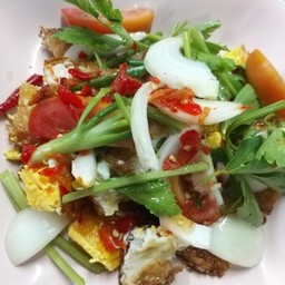 ยำไข่ดาว