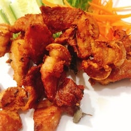 หมูทอดสมุนไพร