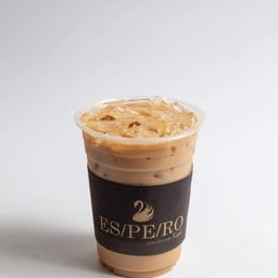 กาแฟบัตเตอร์สกอตลาเต้เย็น