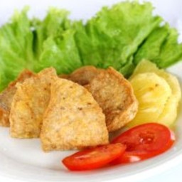 ข้าวหมูยอทอด