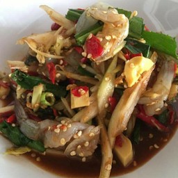 ตำป่ากุ้งสด