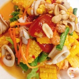 ตำข้าวโพดทะเล