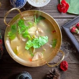 แกงจืดเกี้ยมฉ่ายใส่หมูสับ