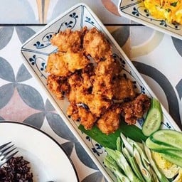 หมูสับปลาเค็มทอดกรอบ