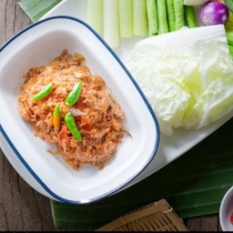น้ำพริกเนื้อปลาทูยี