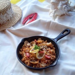 ข้าวผัดสเปนปาเอญ่าซีฟู้ด