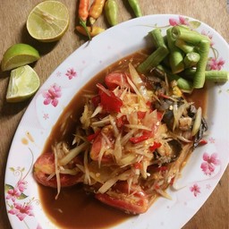 ตำปูปลาร้า