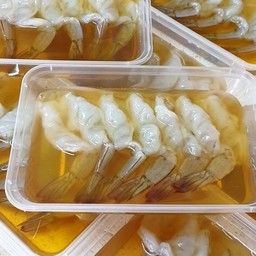 กุ้งผีเสื้อ แช่น้ำปลาหวาน