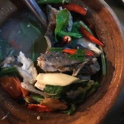 ต้มยำหัวปลาหม้อดิน น้ำใสสส