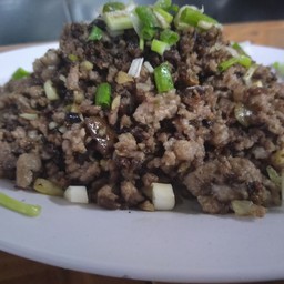 หนำเลียบผัดหมูสับ