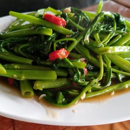 ผักบุ้งปลาเค็ม