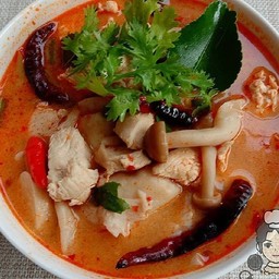 ต้มยำไก่นํ้าข้น