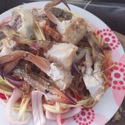 ยำมะม่วงปูม้า