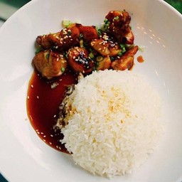 Grilled Chicken Terriyaki with Rice