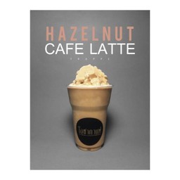 Hazelnut cafe latte - ปั่น