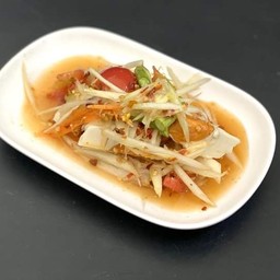 ส้มตำไทยไข่เค็ม