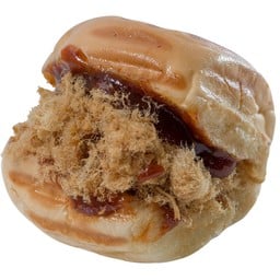 ขนมปังปิ้ง-เบอร์เกอร์หมูหยองพริกเผา