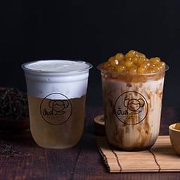 แก้วซีล ชานมไต้หวันชีส