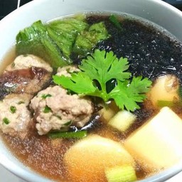 ต้มจืดเต้าหู้หมูสับ(ใส่สาหร่าย)