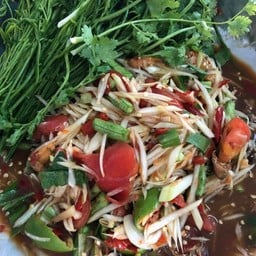 ตำถาดปู-ปลาร้า