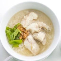 ข้าวต้มปลากะพง โบราณ