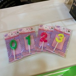 เทียนตัวเลข(เล็ก)