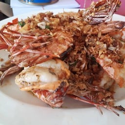 กุ้งพริกเกลือตัวใหญ่