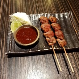 Tori Hatsu yaki (หัวใจไก่ย่าง)