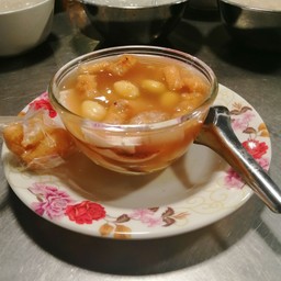 บัวลอยน้ำขิงใส่เต้าฮวย