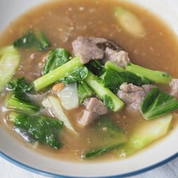 ราดหน้าเนื้อหมัก